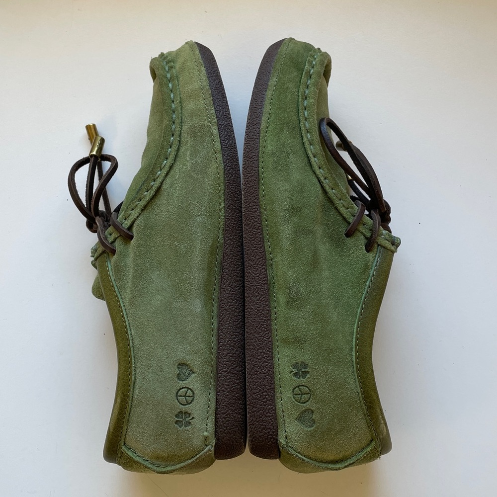 Lucky Brand Women’s Suede Wallabee Laced Moccasin - Picture 3 of 11